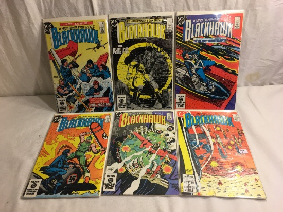 Lot of 6 Pcs Vintage DC, The New Blackhawk Comic Books No.268.269.270.271.272.273.