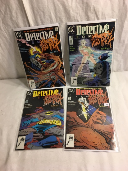 Lot of 4 Pcs Collector DC, Detective Comics No.604.605.606.607. Comic Book