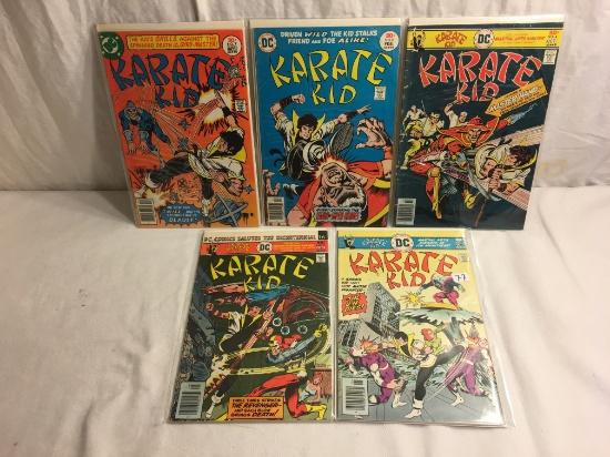 Lot of 5 Pcs Collector Vintage DC, Comics Karate Kid Comic Books No.2.3.4.6.7.