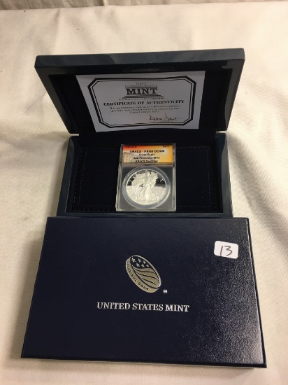 Collector 2012 SF $1 Silver Eagle ANACS PR69 United States Mint 5331-S12PR69-MB #359396