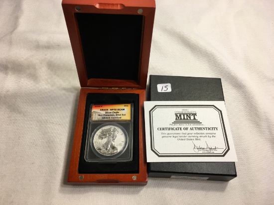 Collector 2012-S RP $1 Silver Eagle ANACS RP-70 U.S Silver Dollar Coin  5331-S12RP70 #274265