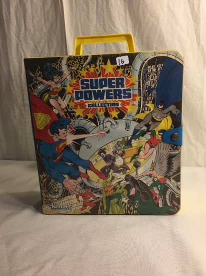Collector Kenner Super Powers Collection  Carying Case 1984 Kenner Size: 11'tall by 10"Width