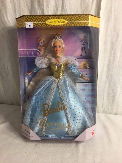 Collector Edition Barbie as Cinderella The Fairy Tale Beauty who lost her Slipper Barbie Doll 12.5"