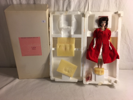 Collector The Barbie Porcelain Collection Sophisticated Lady 1965 Limited Edition Sixth a Series