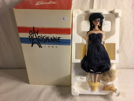 Collector Barbie Porcelain Treasures Collection Limited Edt. 1st in aSeries Gay Parisienne 1959