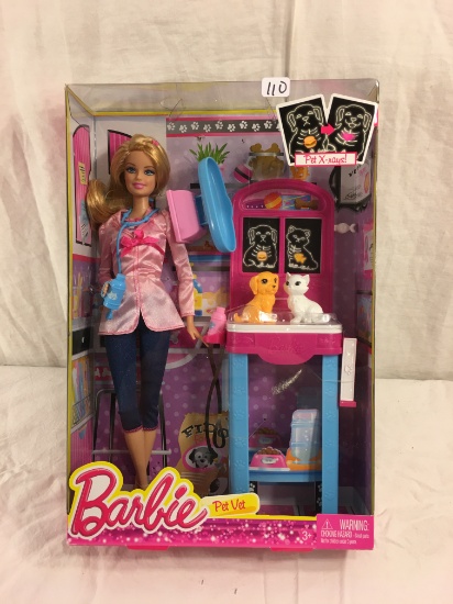 NIB Mattel Barbie  Pet Vet Barbie Doll 13"Tall Box Size