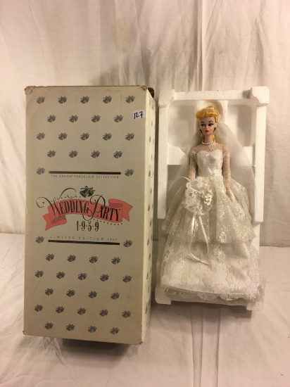 Collector Barbie The Porcelain Collection Wedding Party 1959 Ltd. Edt. Doll 16"tall Box Size