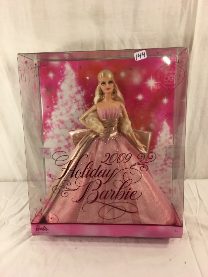 NIB Mattel Barbie 2009 Holiday Barbie 50th Anniversary Barbie Doll 14"Tall Box Size