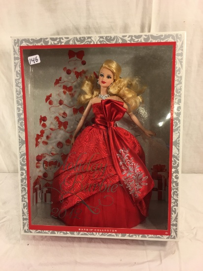 NIB Mattel Barbie 2012 Holiday Barbie Collector Doll 14.5"Tall Box Size