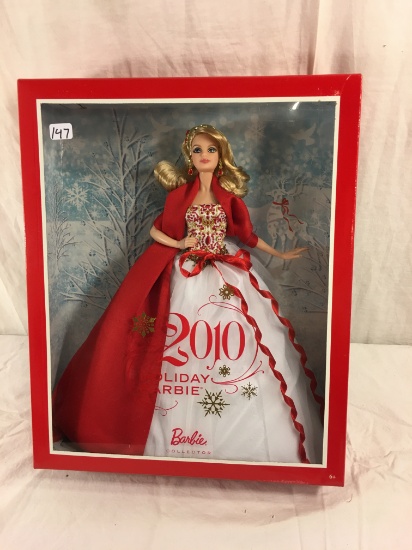 NIB Mattel Barbie 2010 Special Edition Holiday Barbie Doll 14.5"Tall Box