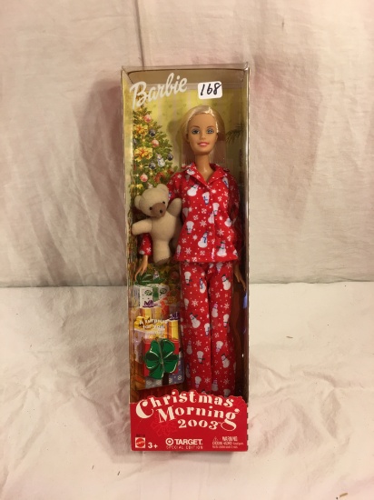 Collector Mattel Barbie Special Edition Christmas Morning 2003 Barbie Doll 12"tall