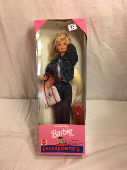 Collector Mattel Barbie Doll Special Edition ChuckeCheese's Doll 12"Tall Box