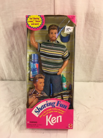 Collector Mattel Barbie Ken Doll Shaving Fun 12"tall Box Size