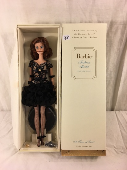 NIB 2004 Mattel Limited Edt. Barbie Fashion Model Collection A Trace Of Lace Silkstone Body Doll 12"
