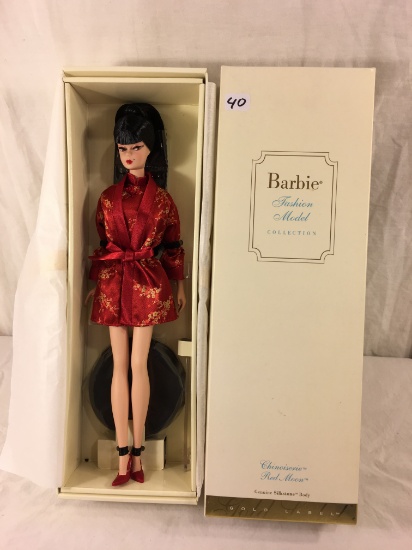 NIB 2004 Mattel Limited Edt. Barbie Fashion Model Collection Chinaoiserie Red Moon Silkstone Doll 12
