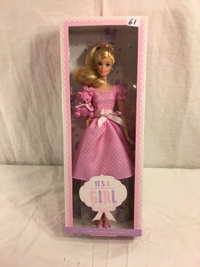 NIB Mattel Barbie Collector It's Girl  Barbie Doll 13.3/4"tall Box Size