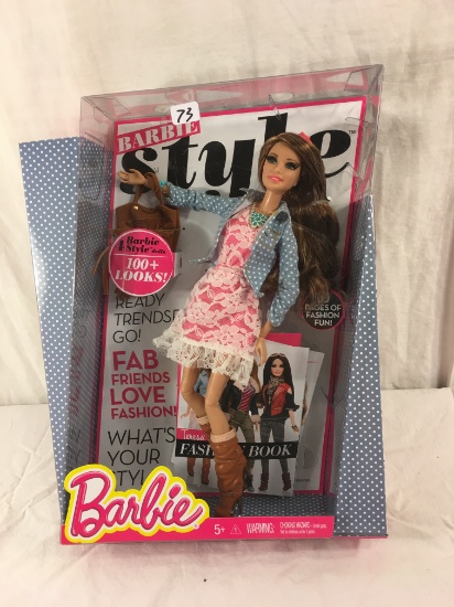 NIB Mattel Barbie Style Barbie 4 Style Doll Size:13"tall Box