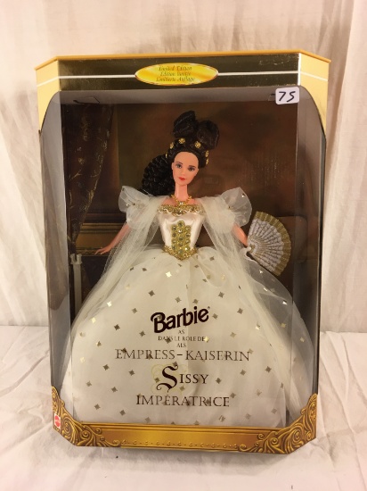 NIB Mattel Barbie Limited Edt. Barbie as  Empress - Kaiserin Sissy Impertrice Doll 14.1/4"tall Box