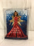 NIB Mattel Barbie 2016 Holiday Barbie Collector Doll 14