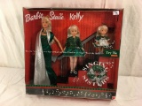 NIB Mattel Barbie 2000 Singing Holiday Sisters Barbie Stacie & kelly Doll 14