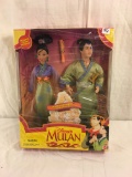 NIB Mattel Disney's Mulan Hearts Of Honor Mulan and Shang Doll 13.1/4