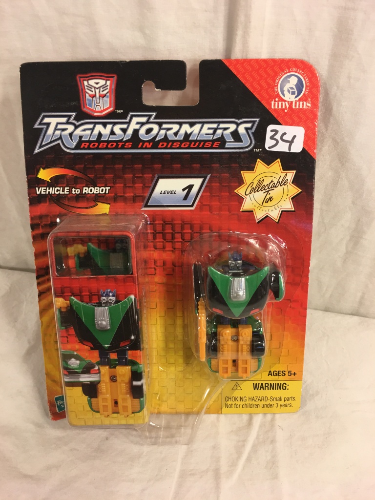 Collector NIP Hasbro Transformers Robots In Disguise Vehicle To Robot Level  1 | Art, Antiques & Collectibles Toys Diecast & Toy Vehicles | Online  Auctions | Proxibid