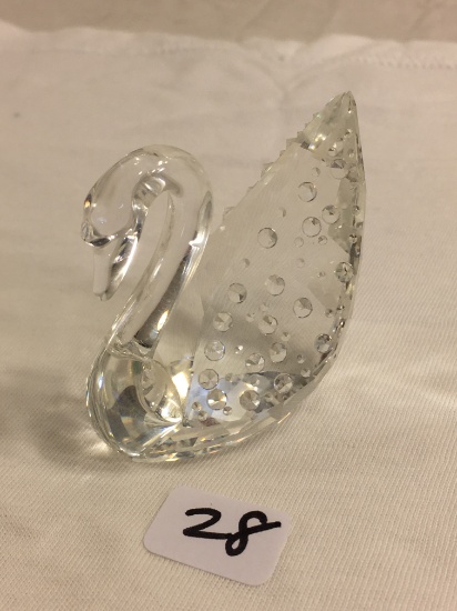 Collector Loose Swarovski Crystal Clear Duck Size: 2"tall - See Pictures