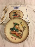 Collector Vintage 1979 Geobel Hummel Porcelain Plate