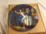 Collector Knowles Porcelain Plate Mammy Lacing Scarlett Porcelain Plate