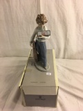 Collector Lladro Porcelain #5810 Musically Inclined Lladro Figurine W/Original Box Size:11