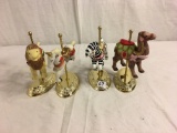 Lot of 4 Pieces Collector Loose mary Go Round Horse only 5.5