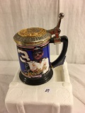 New Collector Nascar Dale Earnhardt #3 Tankard Porcelain Franklin Mint Stein 6.5