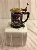 New Nascar Eye on The Price Tankard #3 Dale Earnhardt Porcelain Franklin Stein Mug 6.5