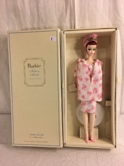 NIB Barbie Mattel Fashion Model Collection Luncheon Ensemble Silkstone Gold Label 13.5"