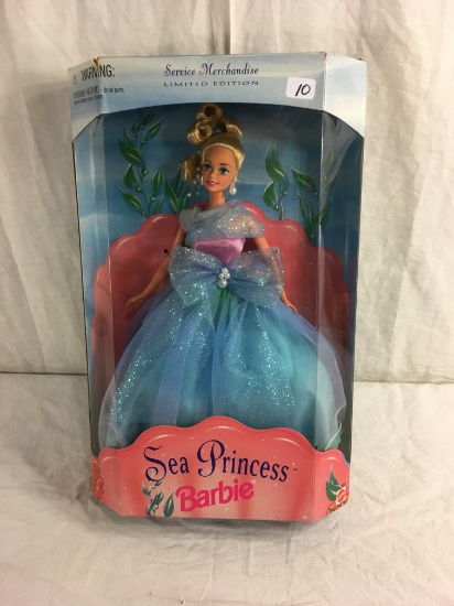 NIB Barbie Mattel Sea Princess Service Merchandise Limited Edition Doll 13.5"Tall Box