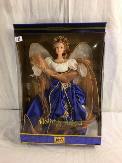 NIB Barbie Mattel Collector Edition 2000 Holiday Angel Barbie Doll 13.5"Tall Box Size