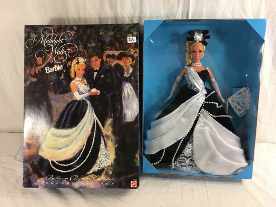 Collector NIB Barbie Mattel 2nd Edition Ballroom Beauties Midnight Waltz Barbie Doll 13.5"