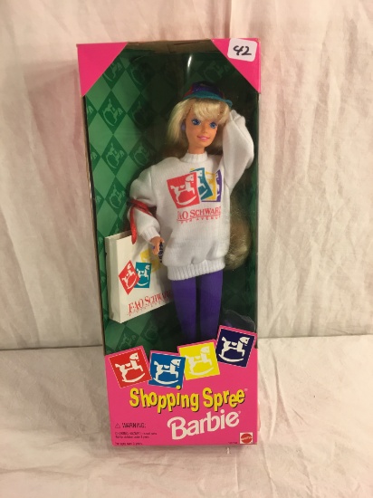 Collector Barbie Mattel Shopping Spree Barbie Doll 12"Tall Box Size
