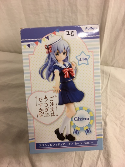 New Collector JAIA Anime Is the Order a Rabbit? Chino Sailor Uniform Ver Figure FuRyu 7.7/8"Box