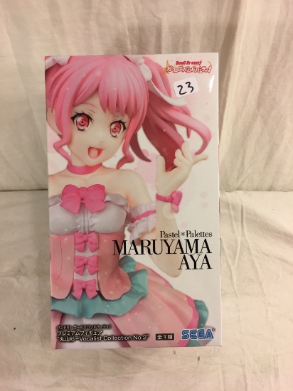 New JAMMA Craneking SEGA Maruyama Aya Pastel Palettes Vocalist No.2 Box Size:9.5"Box