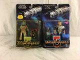 Lot of 2 Pcs Collector Babylon Earth Alliance Space Sattion Assorted Action Figures 6.5