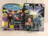 Lot fo 2 Pcs Collector Star Trek Assorted Playmates Action Figure 5