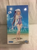 New Collector Emilia Anime SEGA Re:Zero Starting Life in Another World Premium Figure 9.5