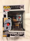 NIB Collector POP Heroes Batman The Animated Series Funko #193 Batman Robot Vinyl Figure 6