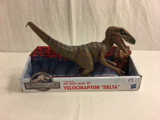 Collector New Hasbro Jurassic World VELOCIRAPTOP DELTA Figure 11x6"Tall