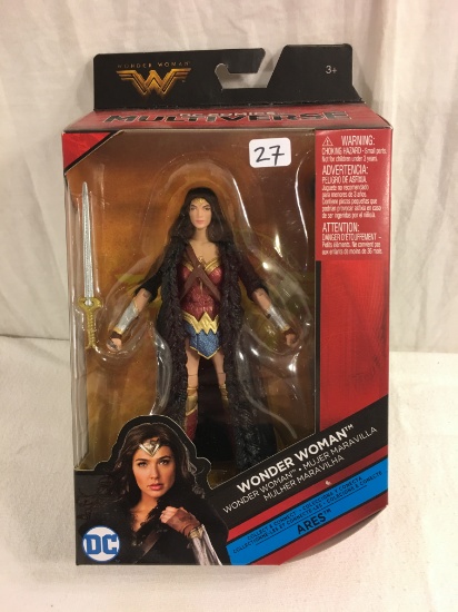 Collector NIP Wonder Woman DC, Comics Multiverse ARES Action Figure 7.5"tall