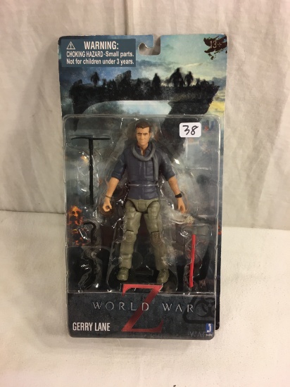 Collector NIP World Z War Gerry Lane Action Figure 7-8"tall Figure