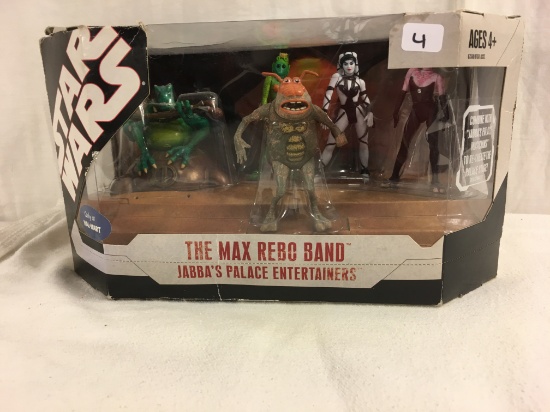 Collector NIP Star Wars The Max REBO Band Jabba's Palace Enetrtainments 6"tx11"