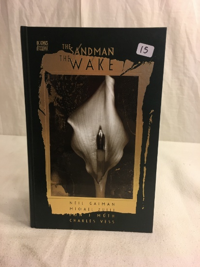 Collector DC, Comic Book vertigo The Sandman The Wake By Neil Gaiman Hard Cover Book