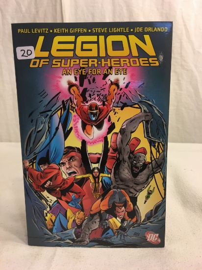 Collector DC Comic Book Legion Of Super-Heroes an Eye For An Eye Book
